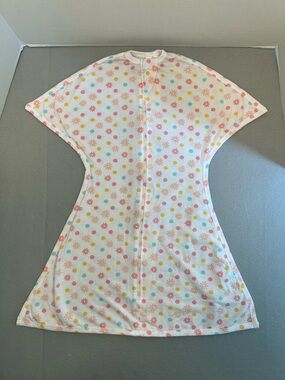 Sleeping Baby Zipadee Zip Polka Dots Floral Transition Sleep Sack Small 4-8 m